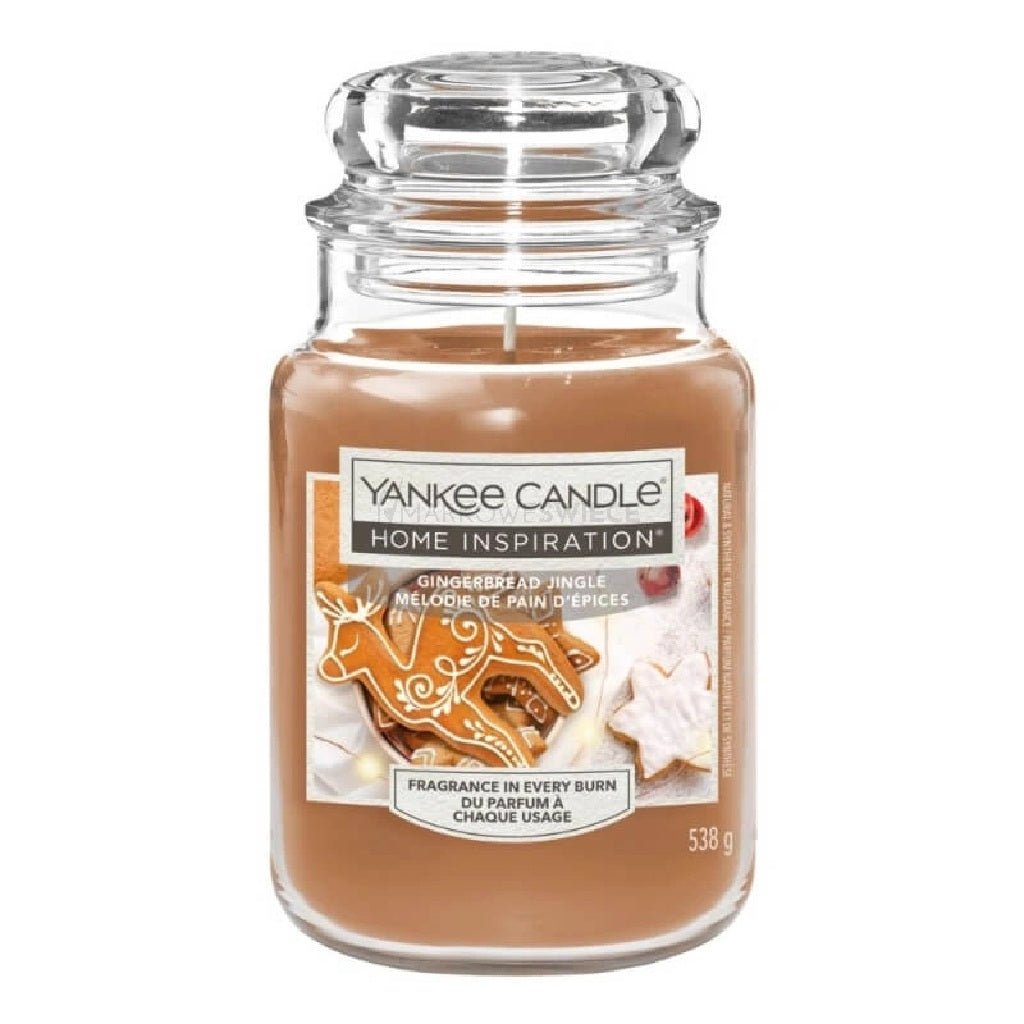Yankee Candle Gingerbread Jingle 538g - Kaars - PrijzenStorm.nl