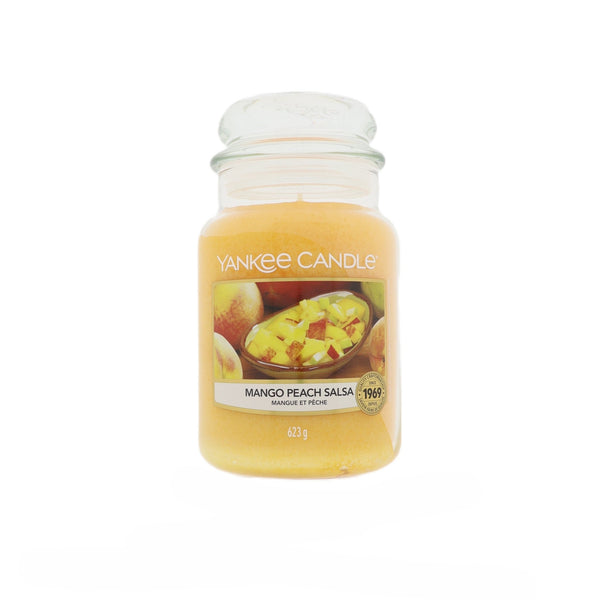 Yankee Candle Mango Peach Salsa 623g - Kaars - PrijzenStorm.nl