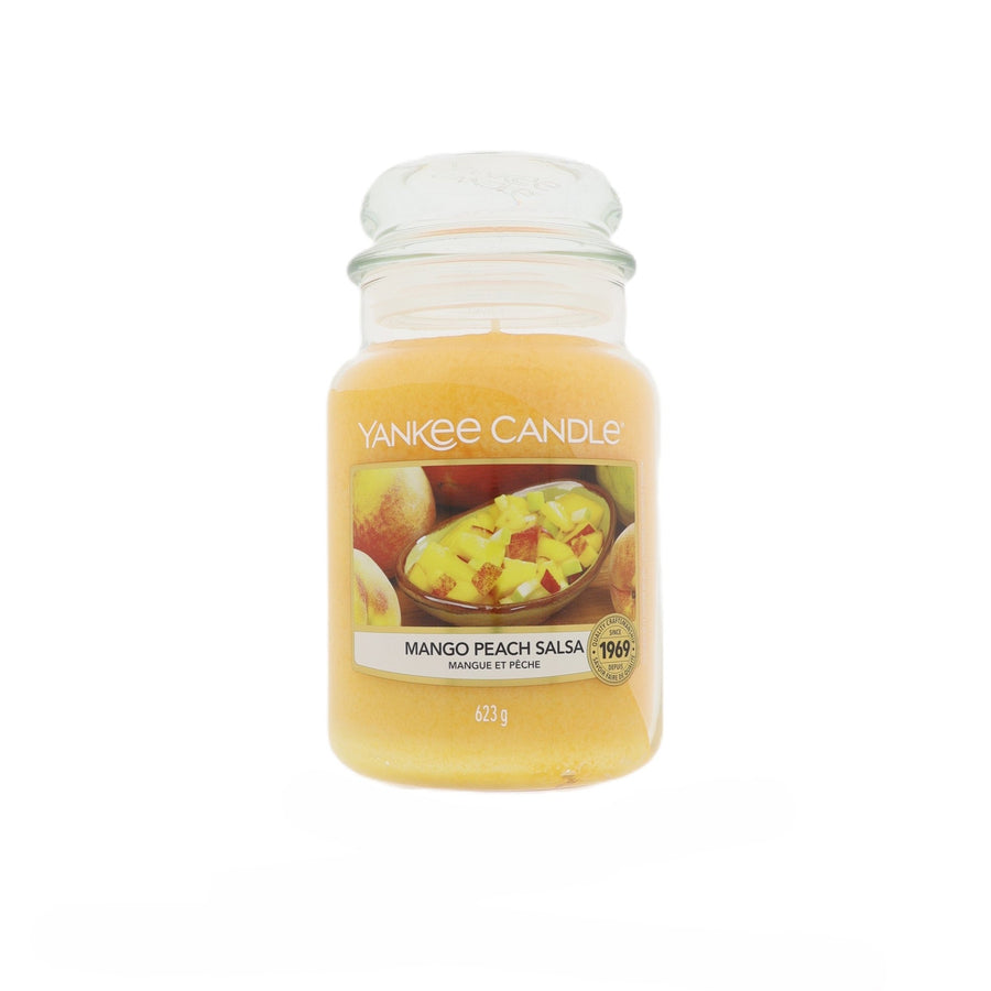 Yankee Candle Mango Peach Salsa 623g - Kaars - PrijzenStorm.nl