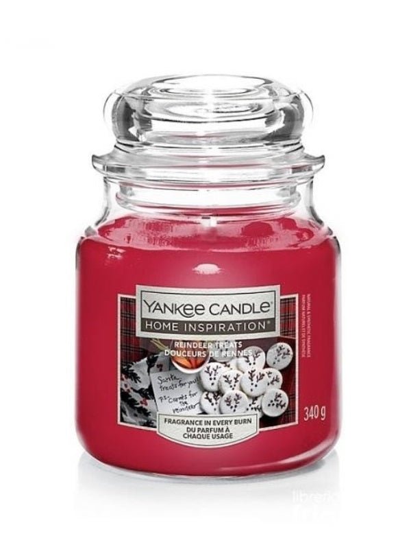 Yankee Candle Reindeer Treats 340g - Kaars - PrijzenStorm.nl