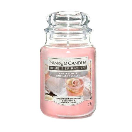 Yankee Candle Rose Lemonade 538g - Kaars - PrijzenStorm.nl