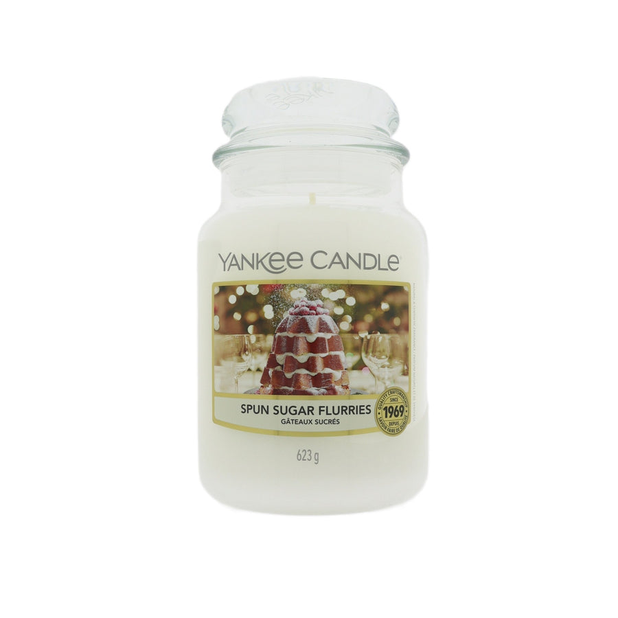Yankee Candle Spun Sugar Flurries 623g - Kaars - PrijzenStorm.nl