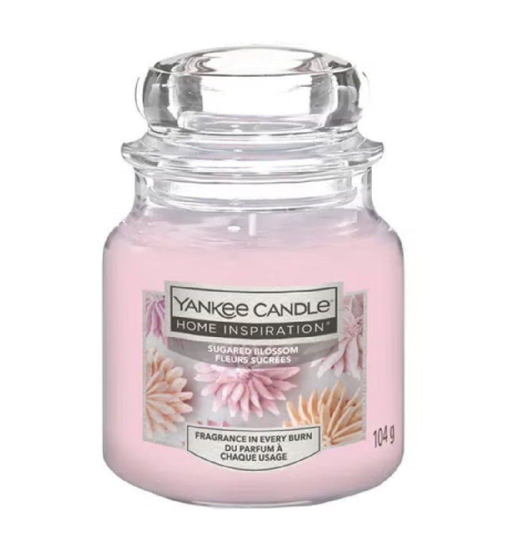 Yankee Candle Sugared Blossom 104g - Kaars - PrijzenStorm.nl