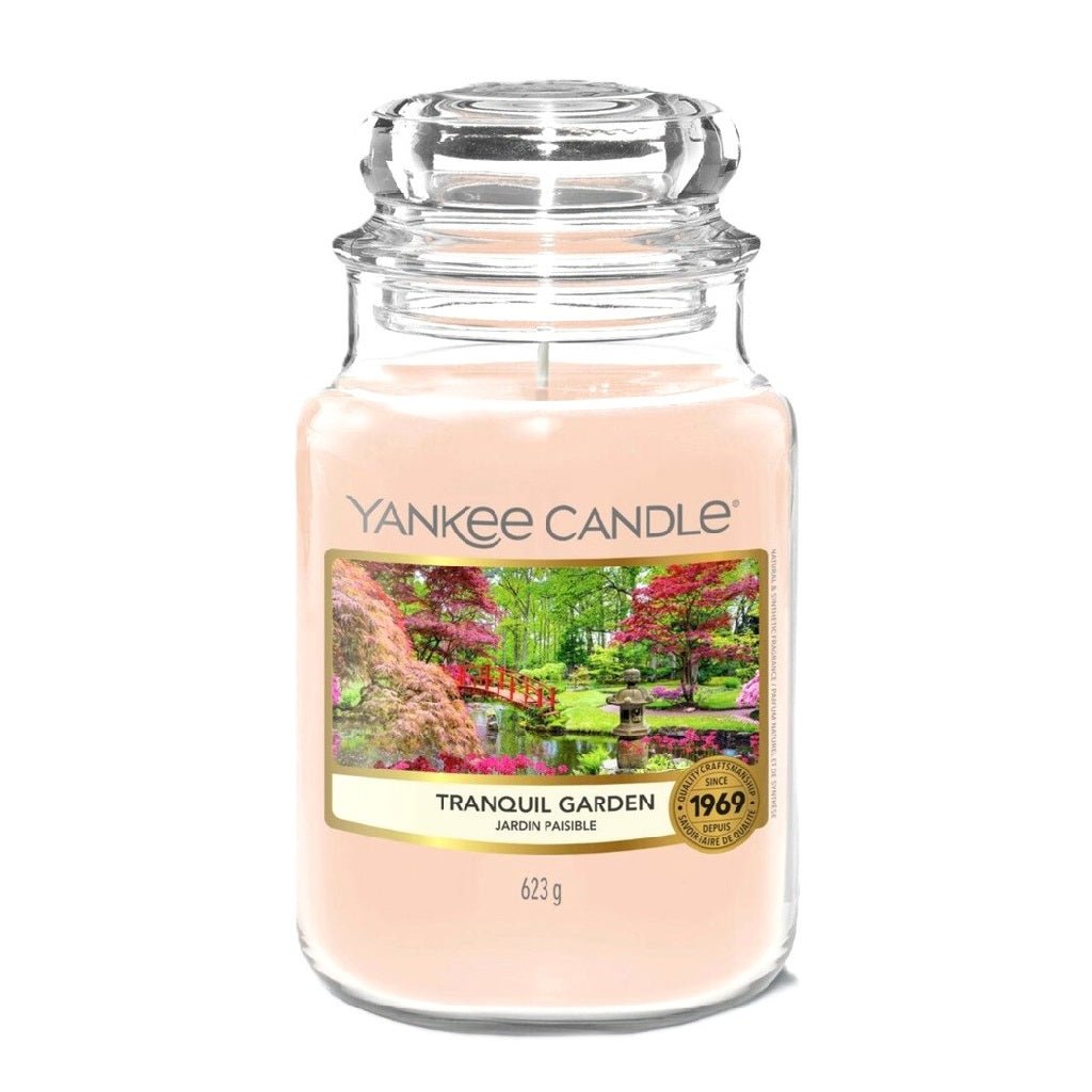 Yankee Candle Tranquil Garden 623g - Kaars - PrijzenStorm.nl