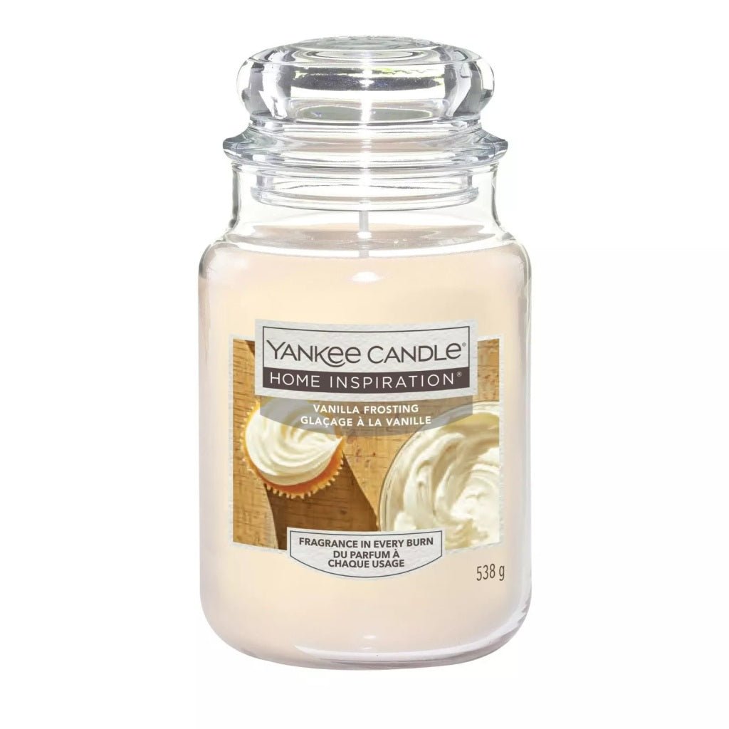 Yankee Candle Vanilla Frosting 538g - Kaars - PrijzenStorm.nl