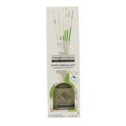 Yankee Candle White Linen & Lace geurstokjes 90ml - Geurstokjes - PrijzenStorm.nl