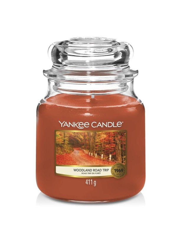 Yankee Candle Woodland Road Trip 411g - Kaars - PrijzenStorm.nl