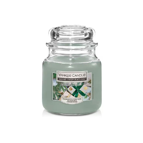 Yankee Candle Wrapping Paper Pine 104g - Kaars - PrijzenStorm.nl