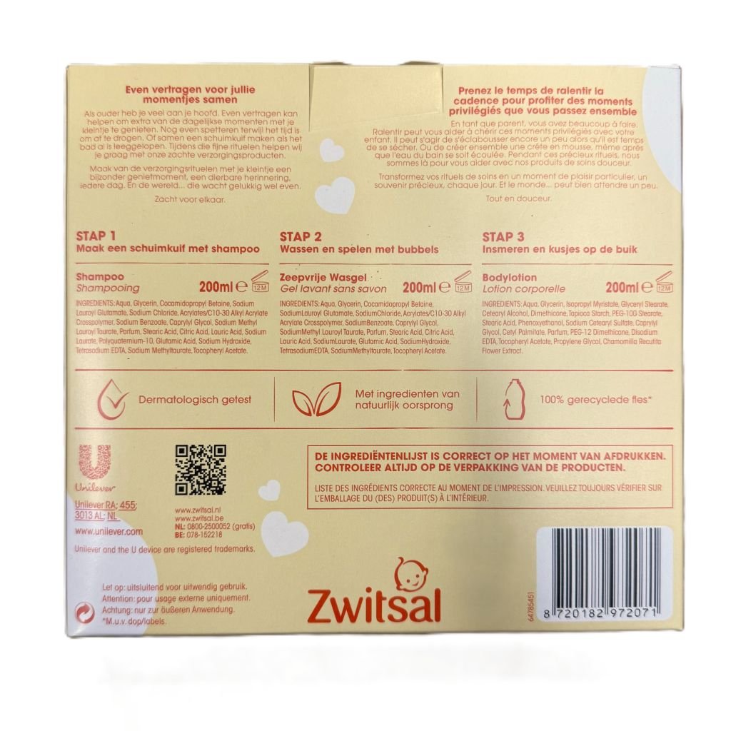 Zwitsal Baby & Kids Essentials Giftset - Giftset - PrijzenStorm.nl