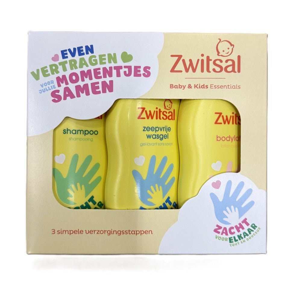 Zwitsal Baby & Kids Essentials Giftset - Giftset - PrijzenStorm.nl