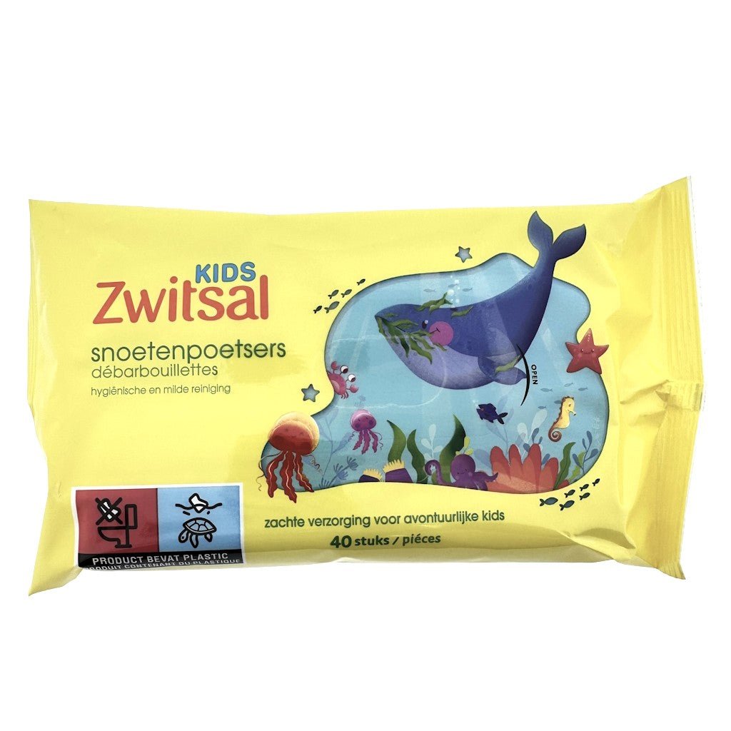 Zwitsal Snoetenpoetsers 40 stuks - Baby Doekjes - PrijzenStorm.nl