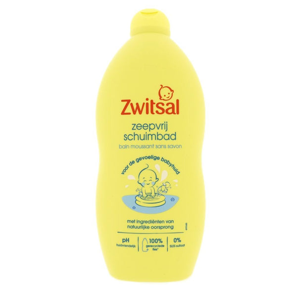 Zwitsal Zeepvrij Schuimbad 700ml - Baby Bad & Wasgel - PrijzenStorm.nl