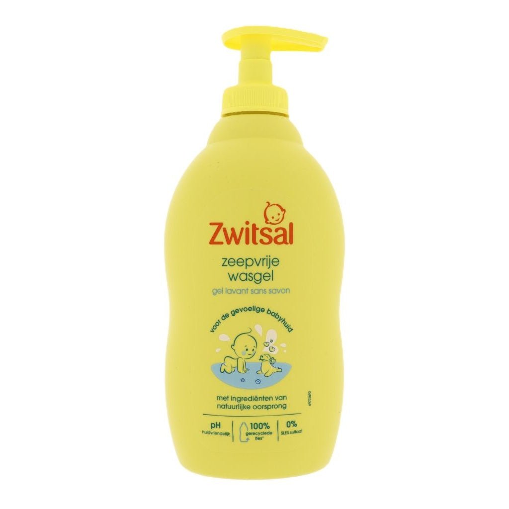 Zwitsal Zeepvrije Wasgel 400ml - Baby Bad & Wasgel - PrijzenStorm.nl